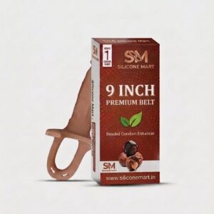 Silicone Mart 9 Inch Premium Belt Beaded Enhancer