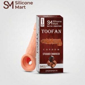 Silicone Mart Toofan Studded Enhancer Condom